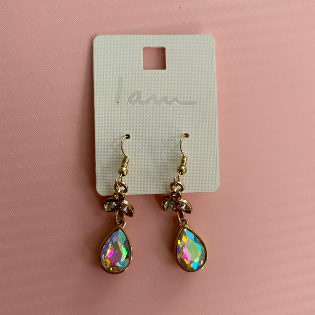 Gold Plated Dangle Earrings 6$